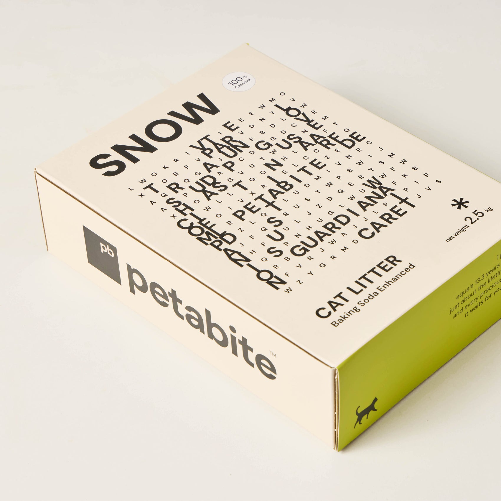 Snow Cat Litter - Pure Cassava