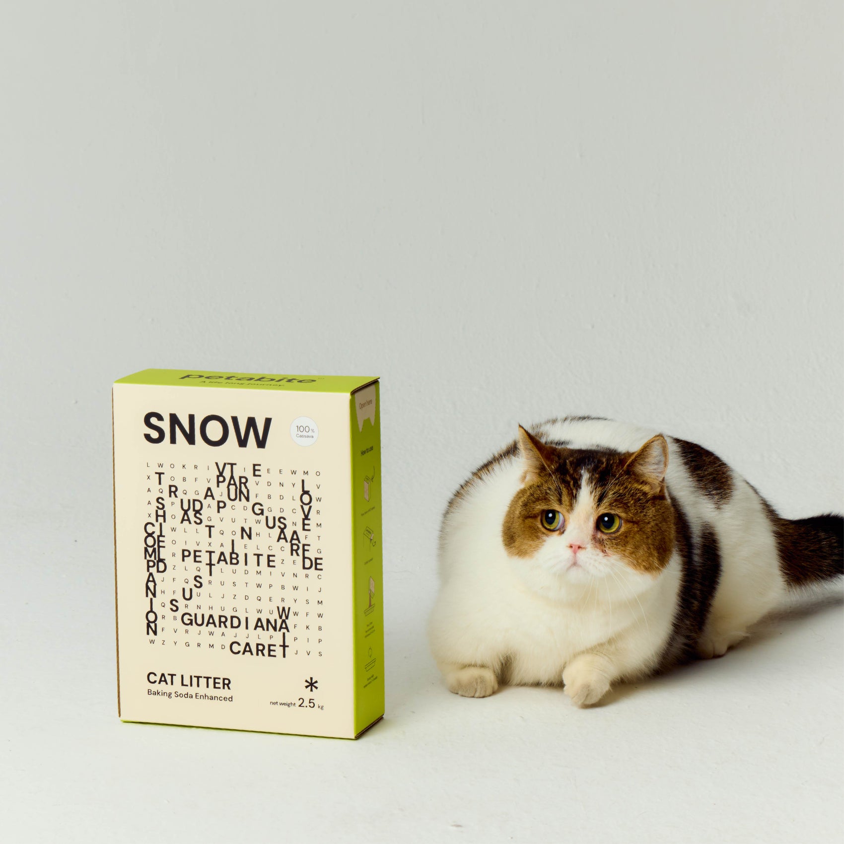 Snow Cat Litter - Pure Cassava