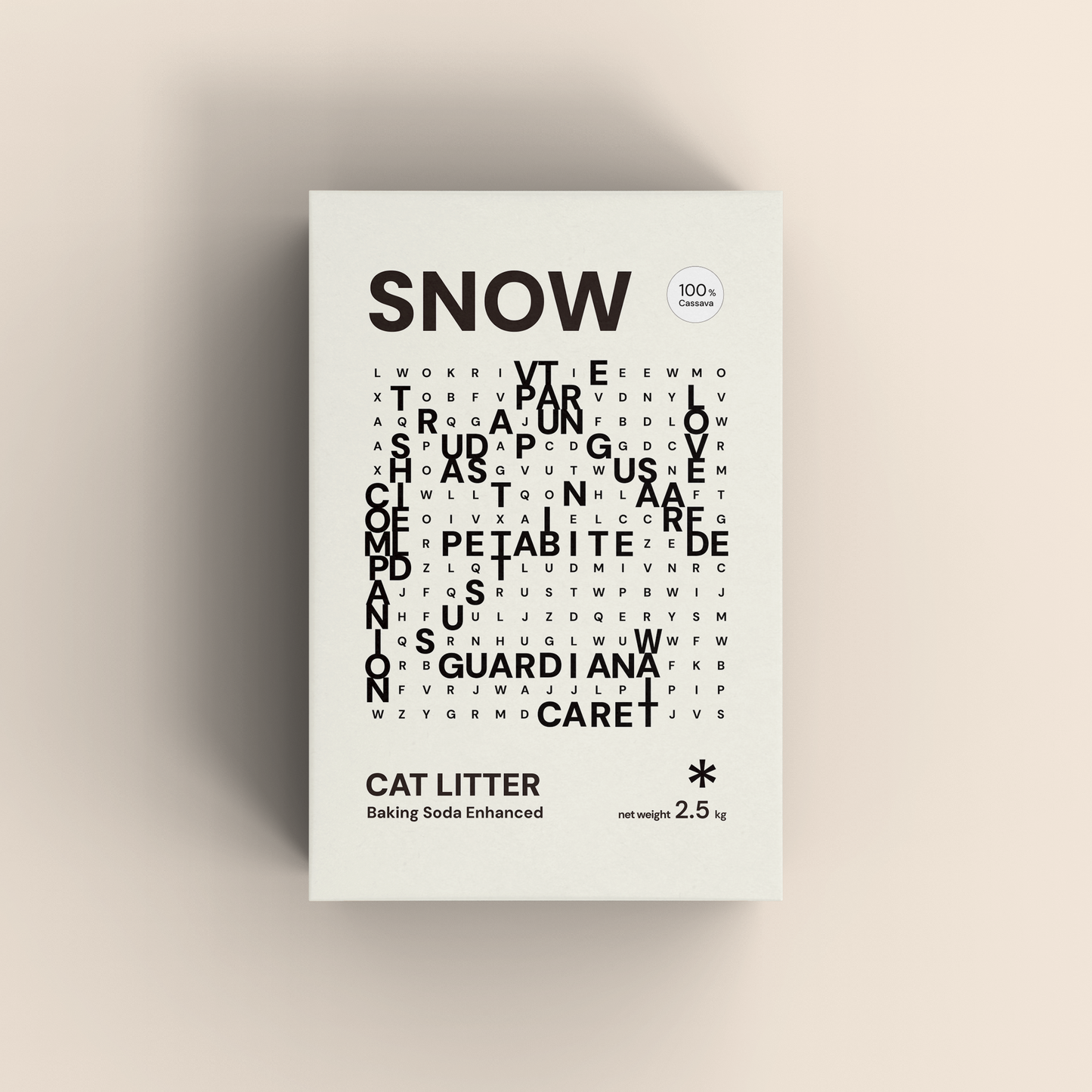 Snow Cat Litter - Pure Cassava