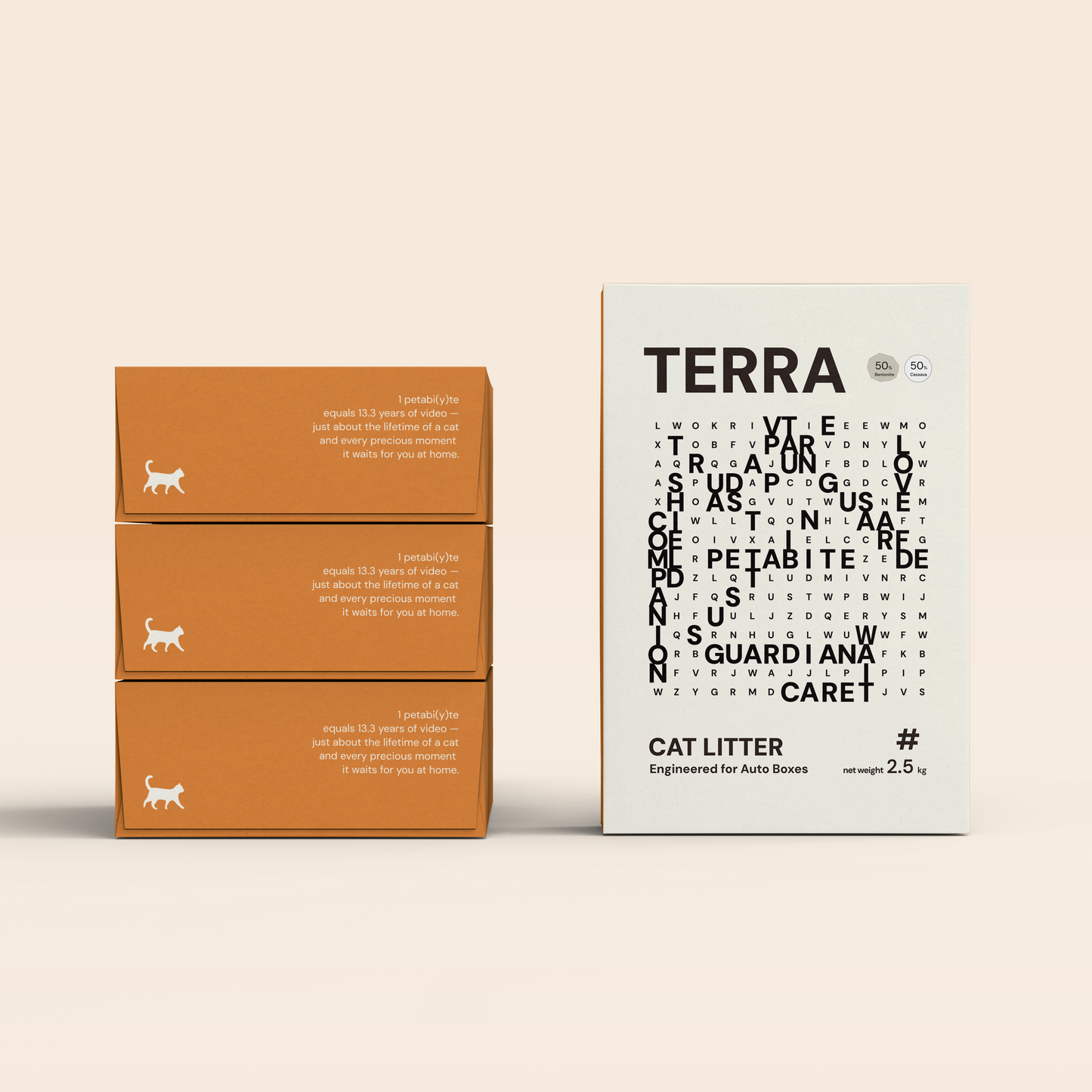 Terra Cat Litter - Cassava & Mineral Blend