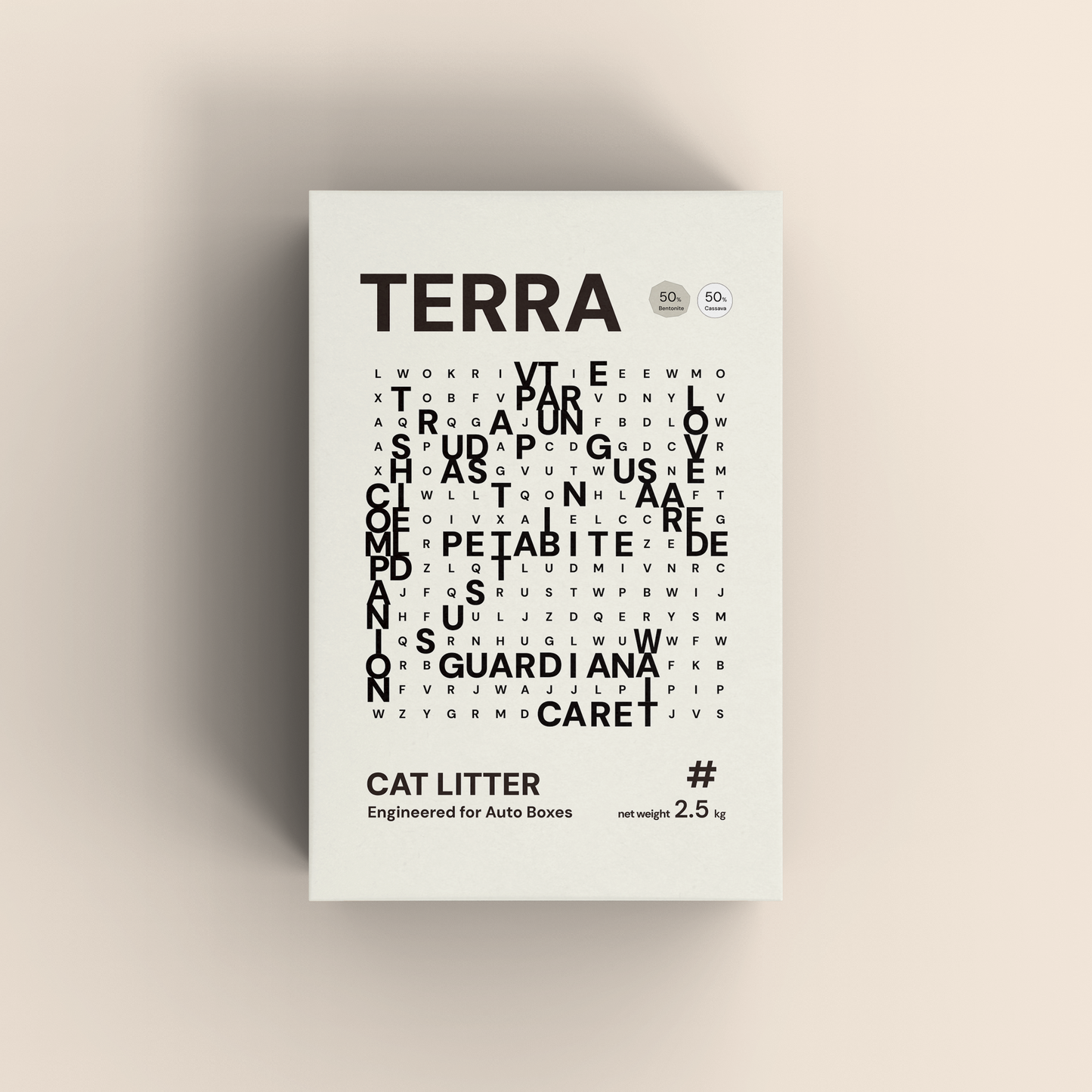 Terra Cat Litter - Cassava & Mineral Blend